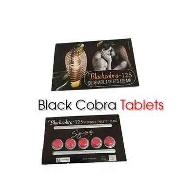 Black Cobra Tablets 125mg in Pakistan