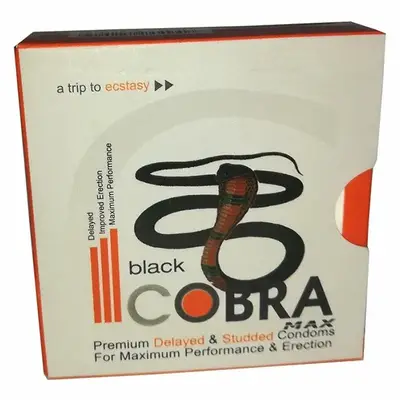 Black Cobra Premium Condoms